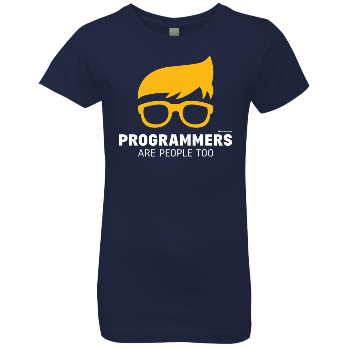 T-Shirts Midnight Navy / YXS Programmers Are People Too Girls Premium T-Shirt