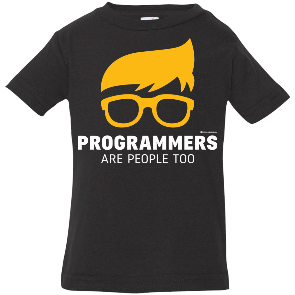 T-Shirts Black / 6 Months Programmers Are People Too Infant Premium T-Shirt