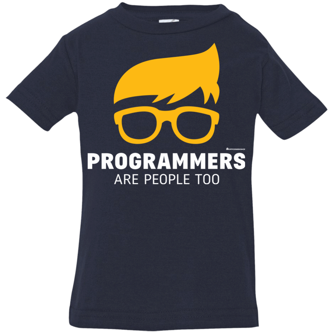 T-Shirts Navy / 6 Months Programmers Are People Too Infant Premium T-Shirt