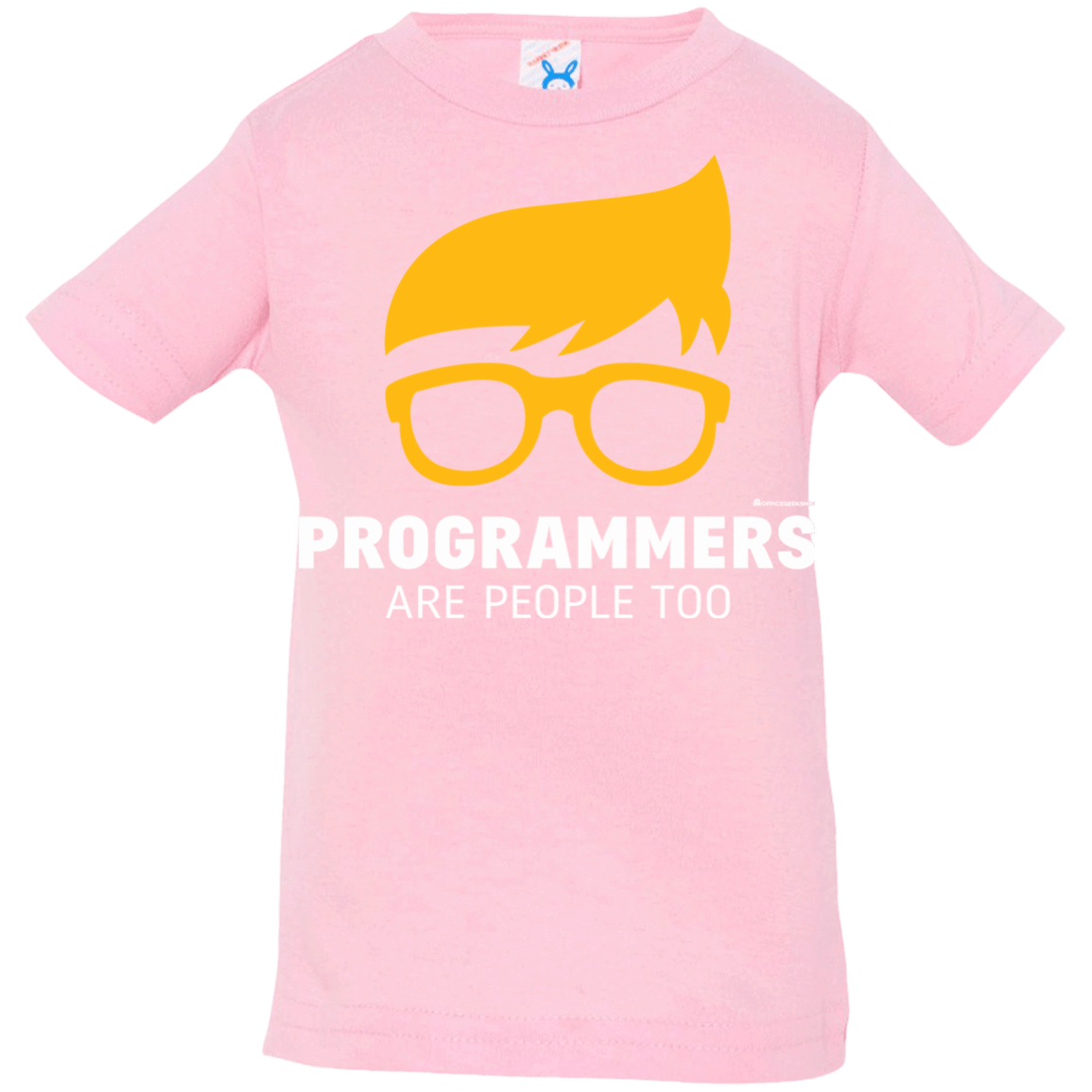 T-Shirts Pink / 6 Months Programmers Are People Too Infant Premium T-Shirt