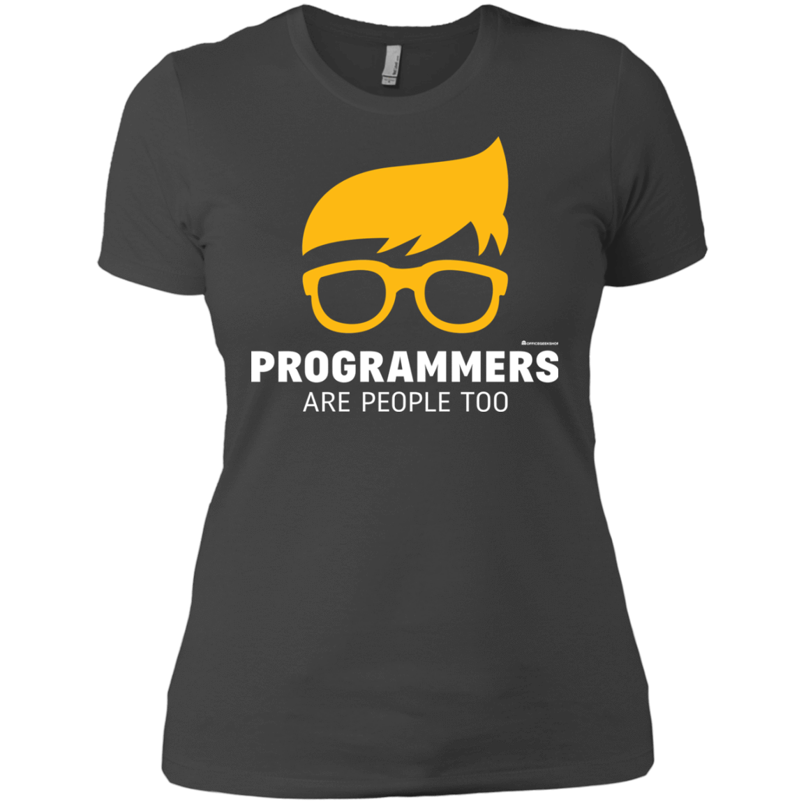 T-Shirts Heavy Metal / X-Small Programmers Are People Too Women's Premium T-Shirt