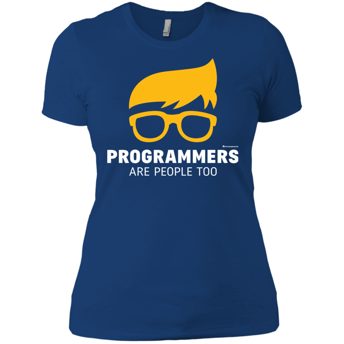 T-Shirts Royal / X-Small Programmers Are People Too Women's Premium T-Shirt