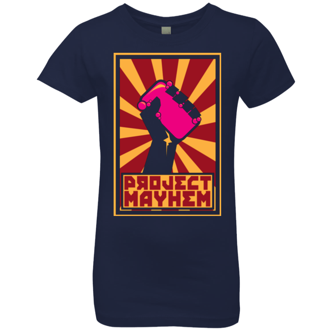T-Shirts Midnight Navy / YXS Project Mayhem Girls Premium T-Shirt