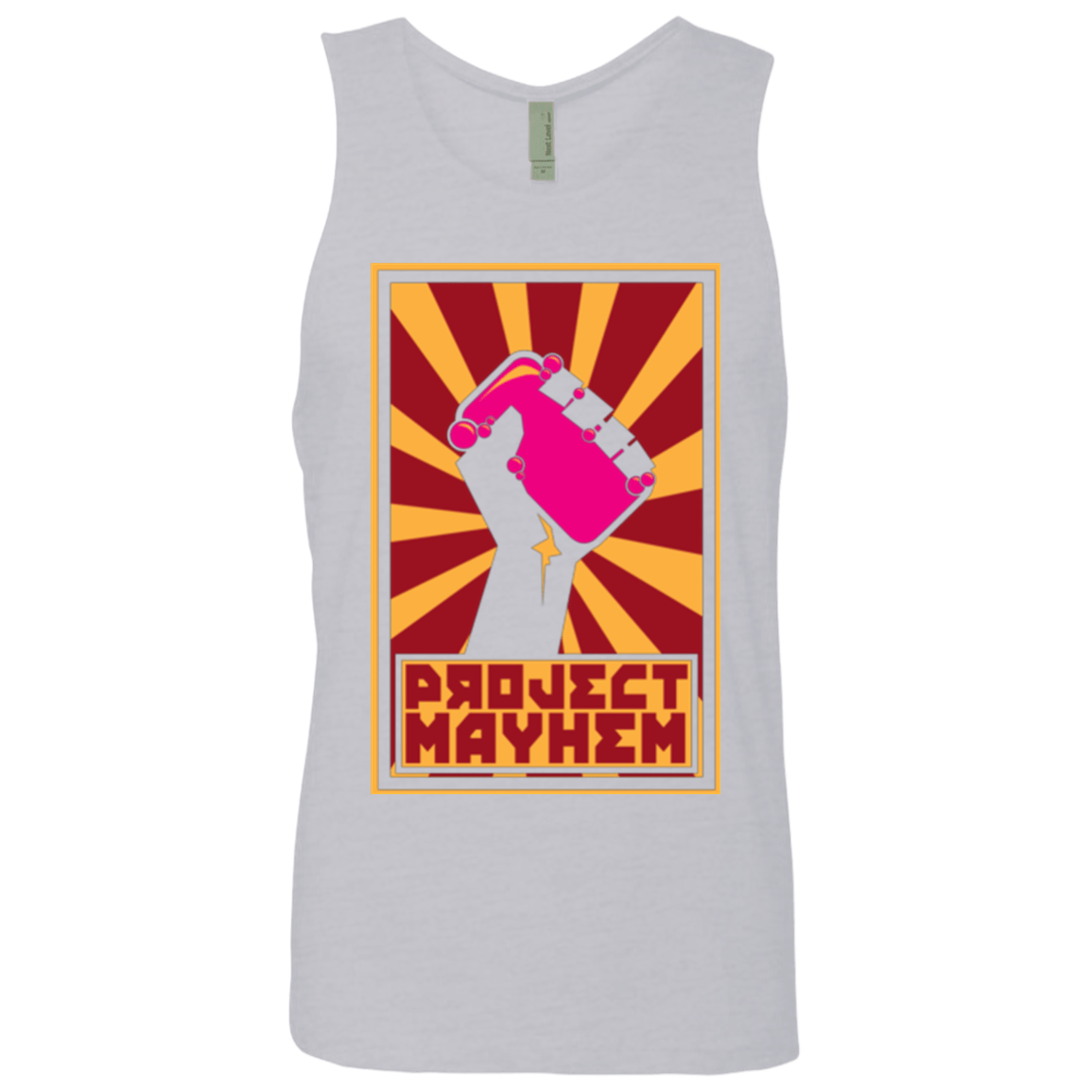 T-Shirts Heather Grey / Small Project Mayhem Men's Premium Tank Top