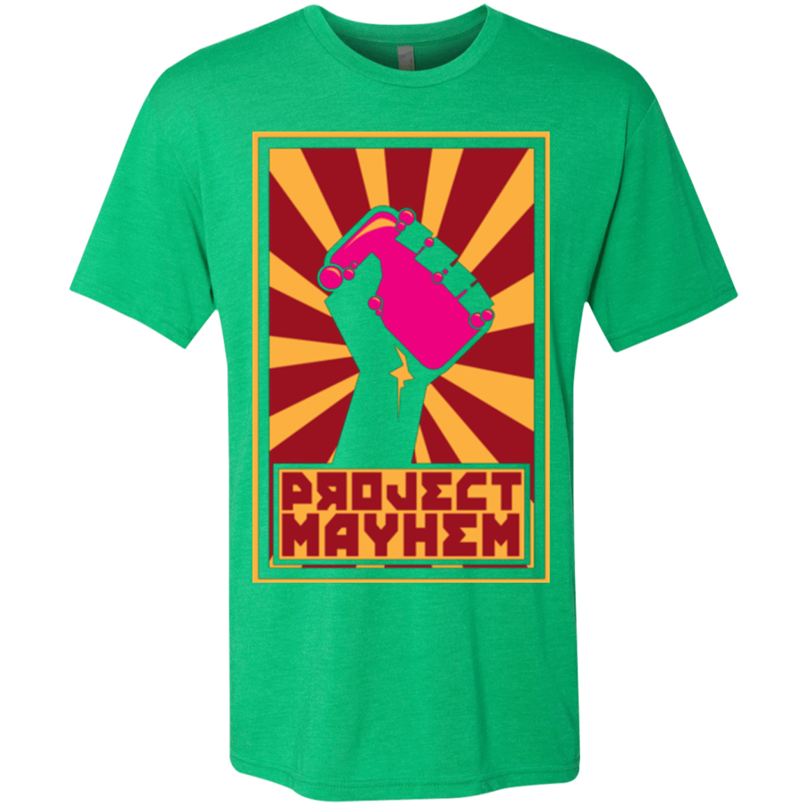 T-Shirts Envy / Small Project Mayhem Men's Triblend T-Shirt