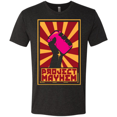 T-Shirts Vintage Black / Small Project Mayhem Men's Triblend T-Shirt