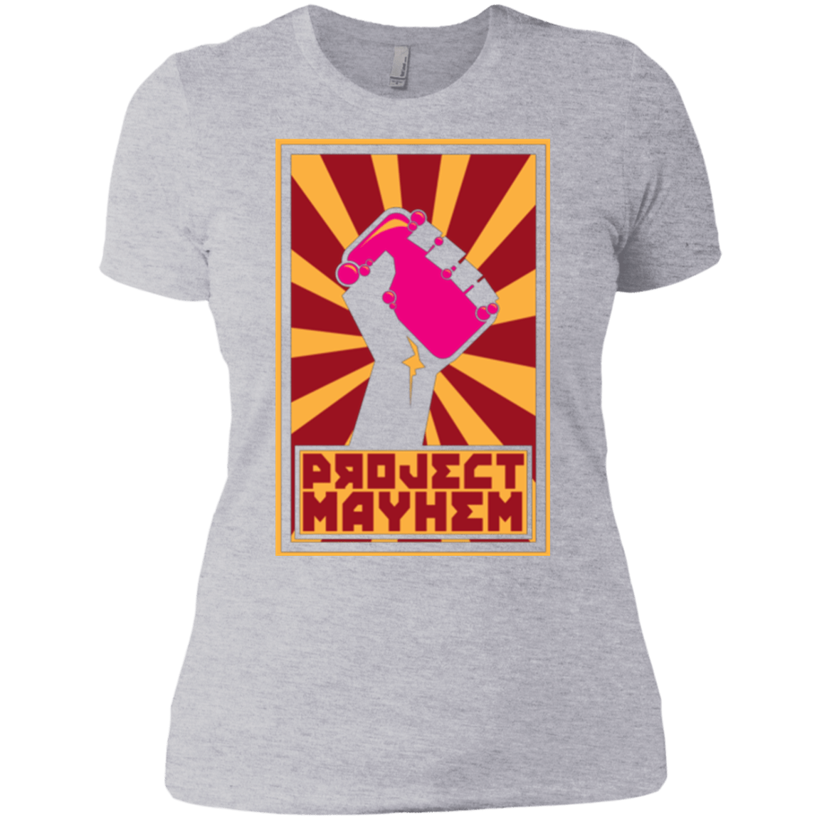 T-Shirts Heather Grey / X-Small Project Mayhem Women's Premium T-Shirt