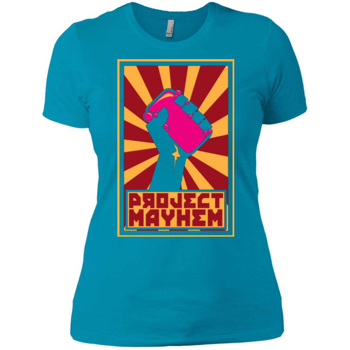 T-Shirts Turquoise / X-Small Project Mayhem Women's Premium T-Shirt
