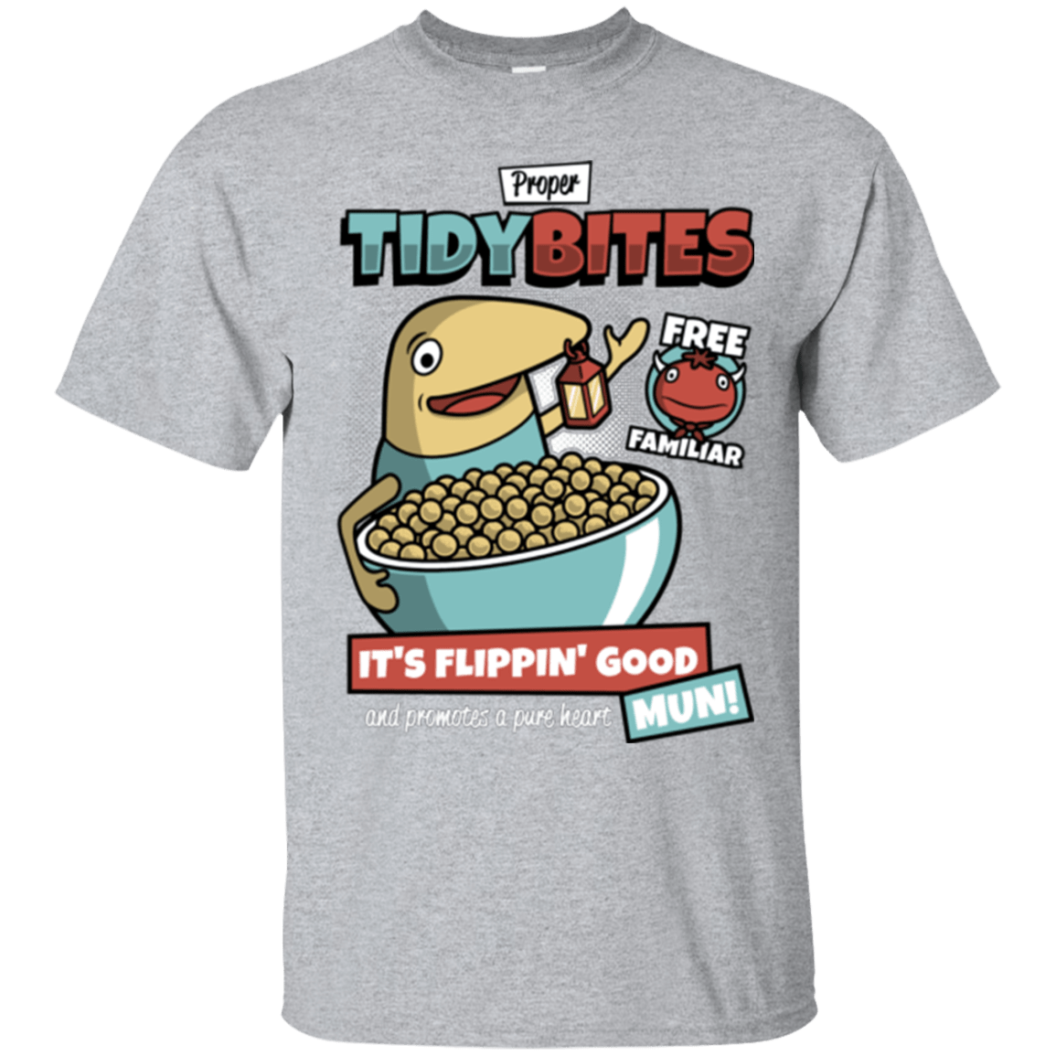 T-Shirts Sport Grey / Small Proper Tidy Bites T-Shirt