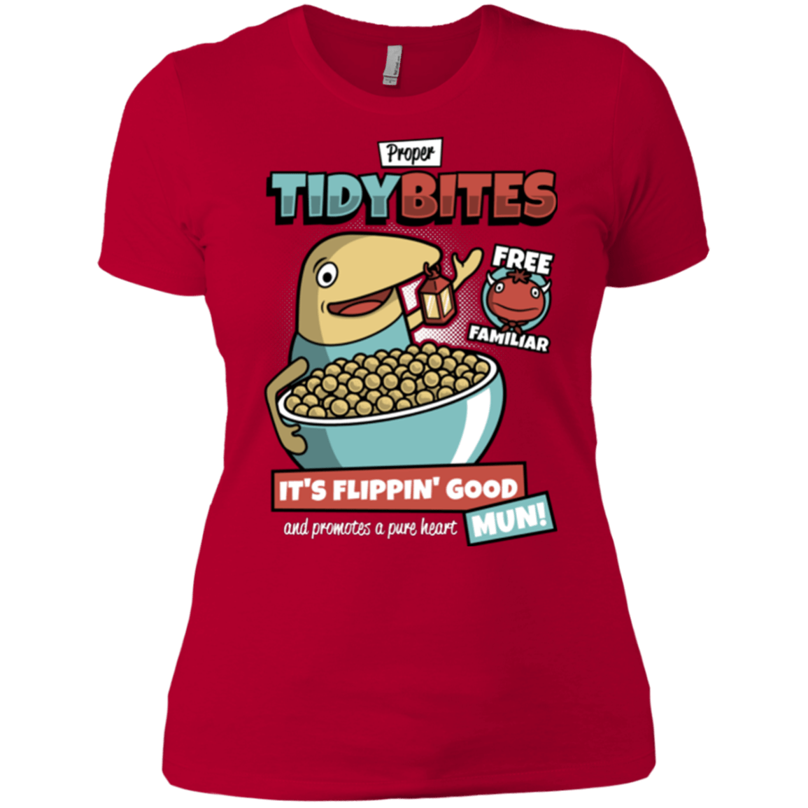 T-Shirts Red / X-Small PROPER TIDY BITES Women's Premium T-Shirt