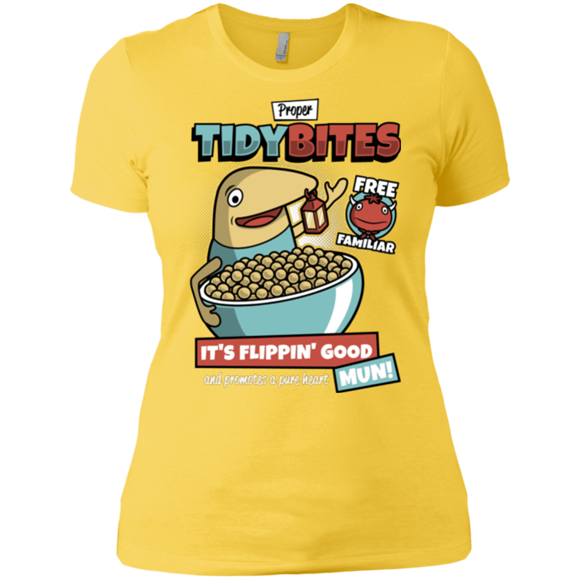 T-Shirts Vibrant Yellow / X-Small PROPER TIDY BITES Women's Premium T-Shirt
