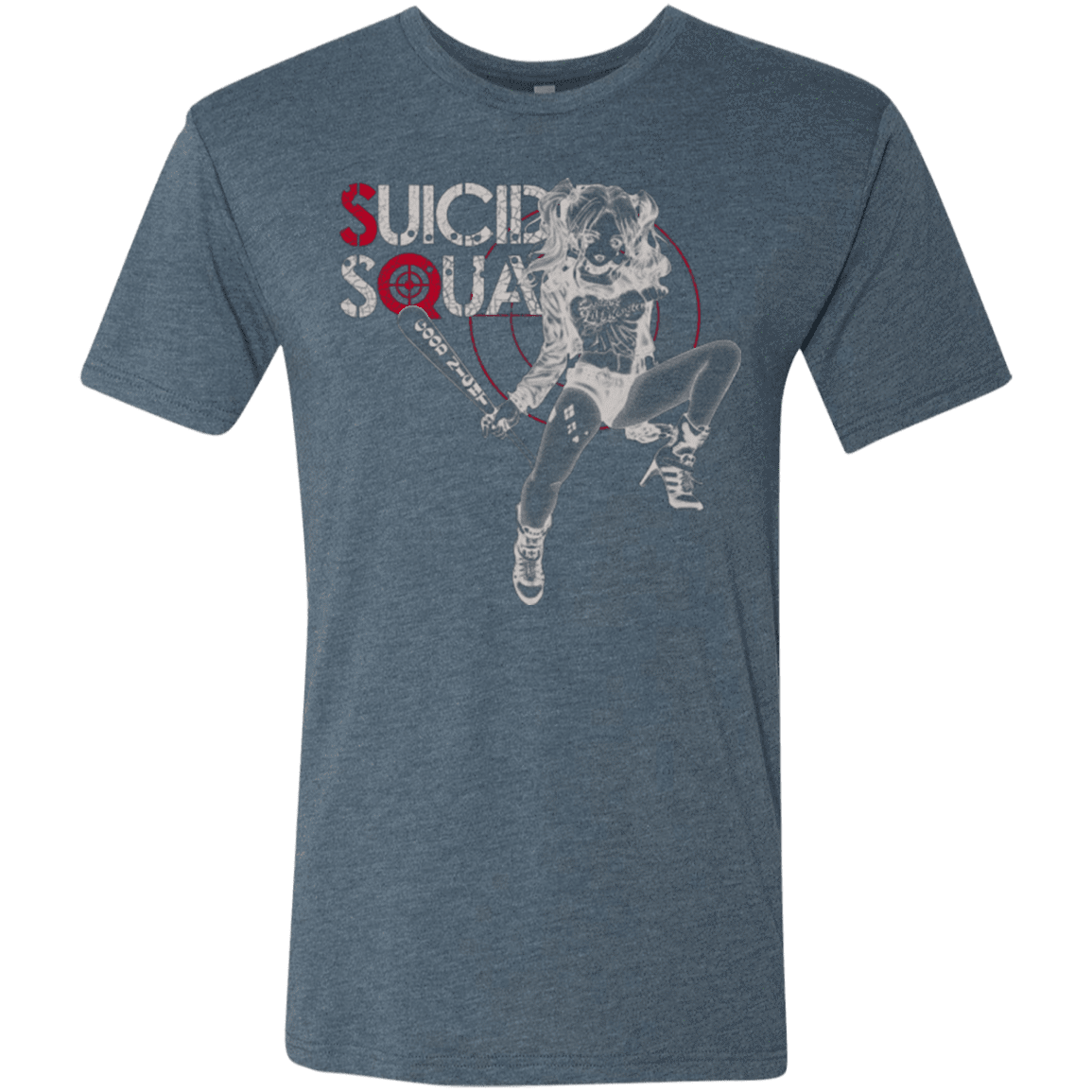 T-Shirts Indigo / Small Property of J Men's Triblend T-Shirt