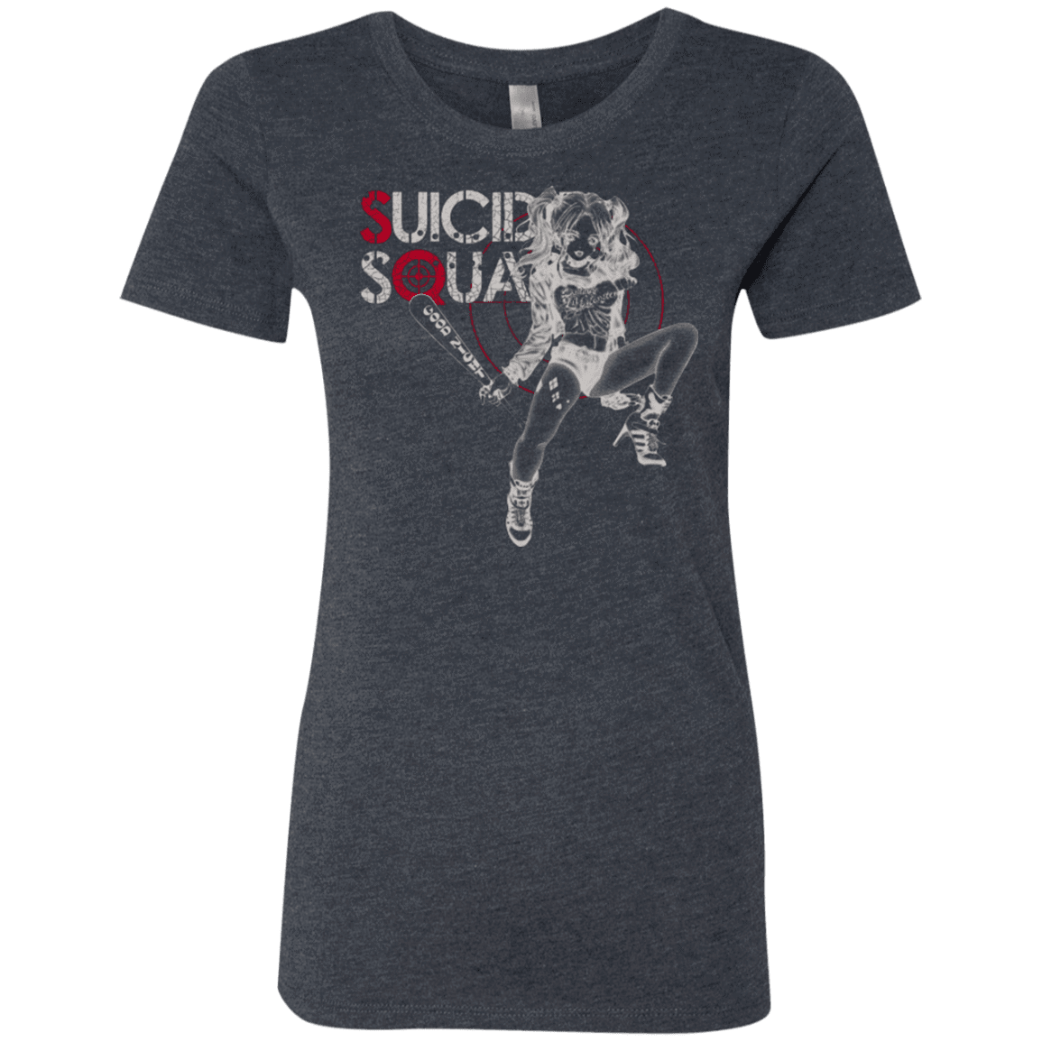 T-Shirts Vintage Navy / Small Property of J Women's Triblend T-Shirt