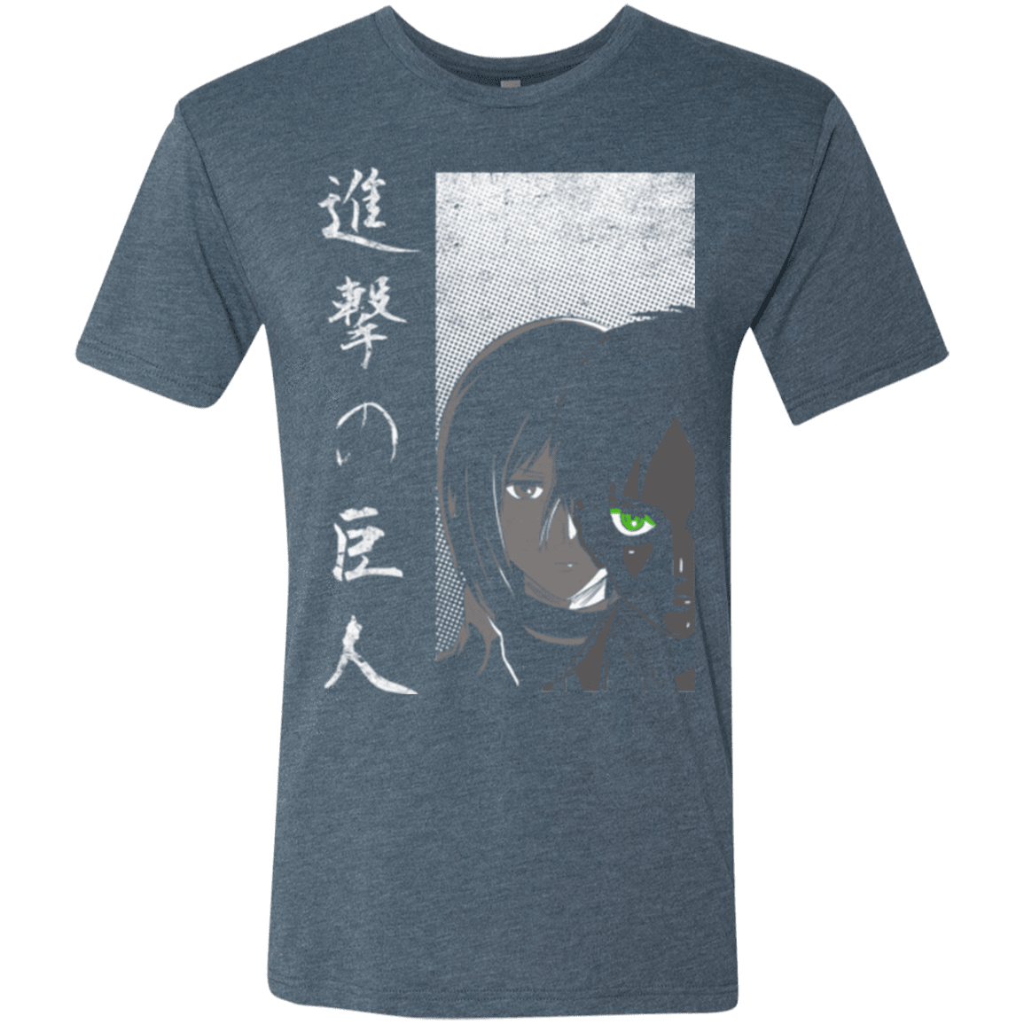 T-Shirts Indigo / Small Protect the Wall Men's Triblend T-Shirt