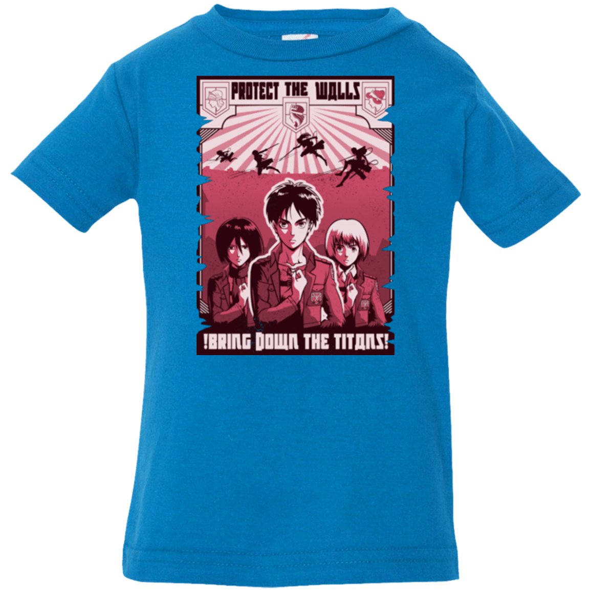 T-Shirts Cobalt / 6 Months Protect the Walls Infant Premium T-Shirt
