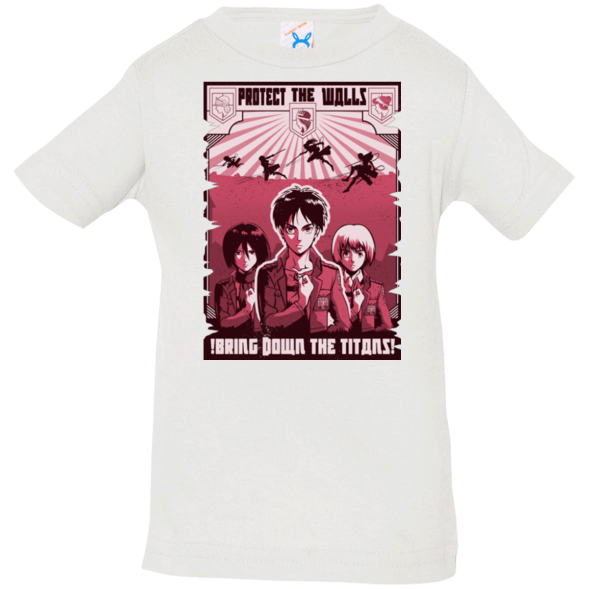 T-Shirts White / 6 Months Protect the Walls Infant Premium T-Shirt
