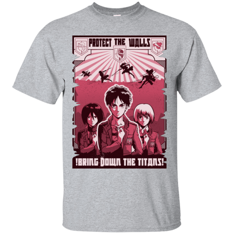 T-Shirts Sport Grey / Small Protect the Walls T-Shirt