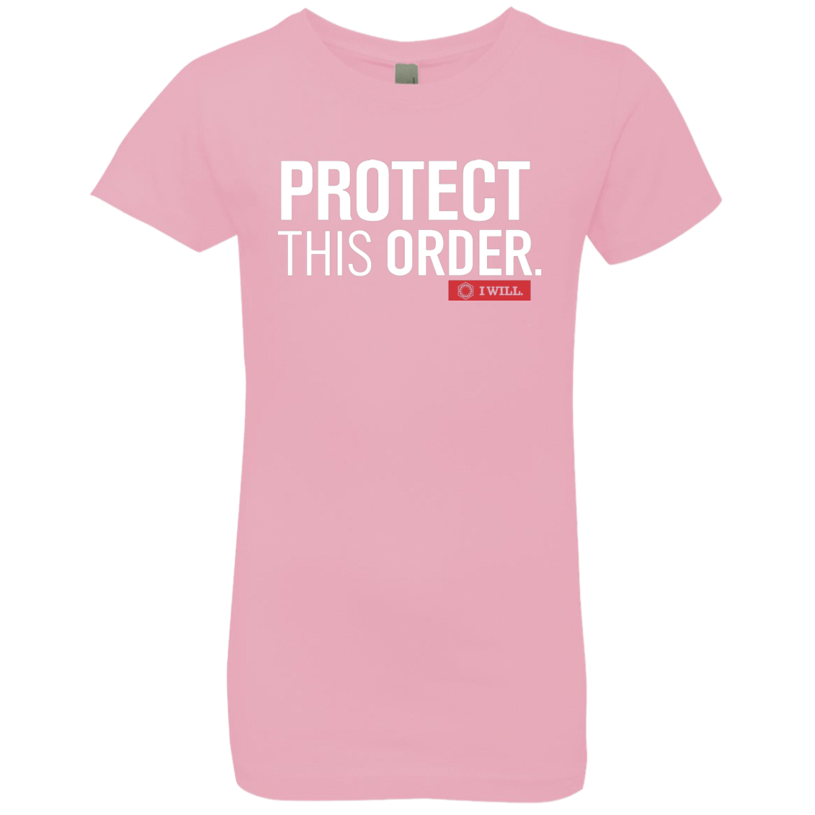 T-Shirts Light Pink / YXS Protect This Order Girls Premium T-Shirt