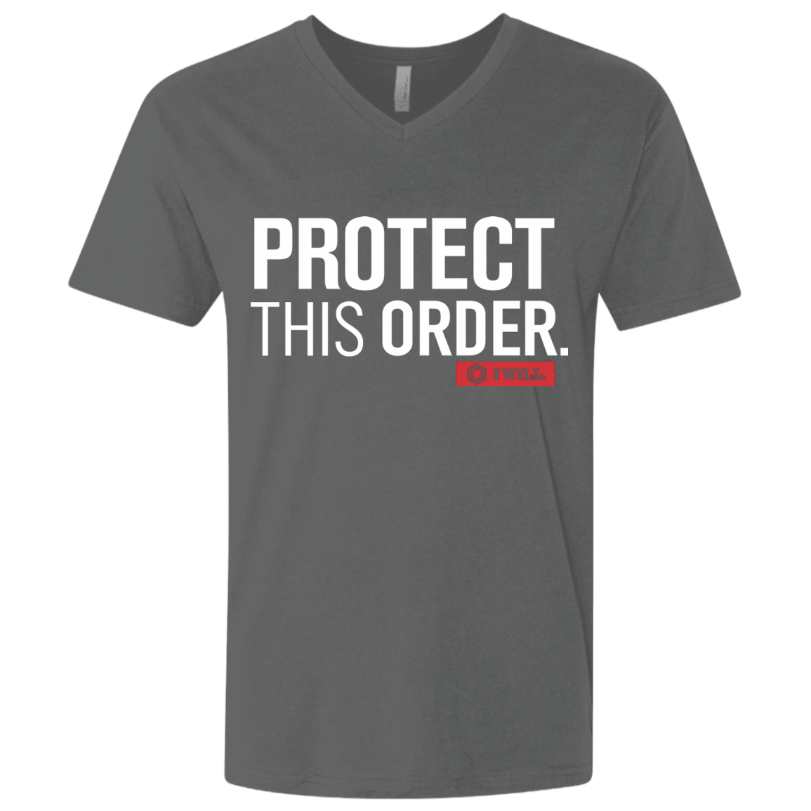 T-Shirts Heavy Metal / X-Small Protect This Order Men's Premium V-Neck