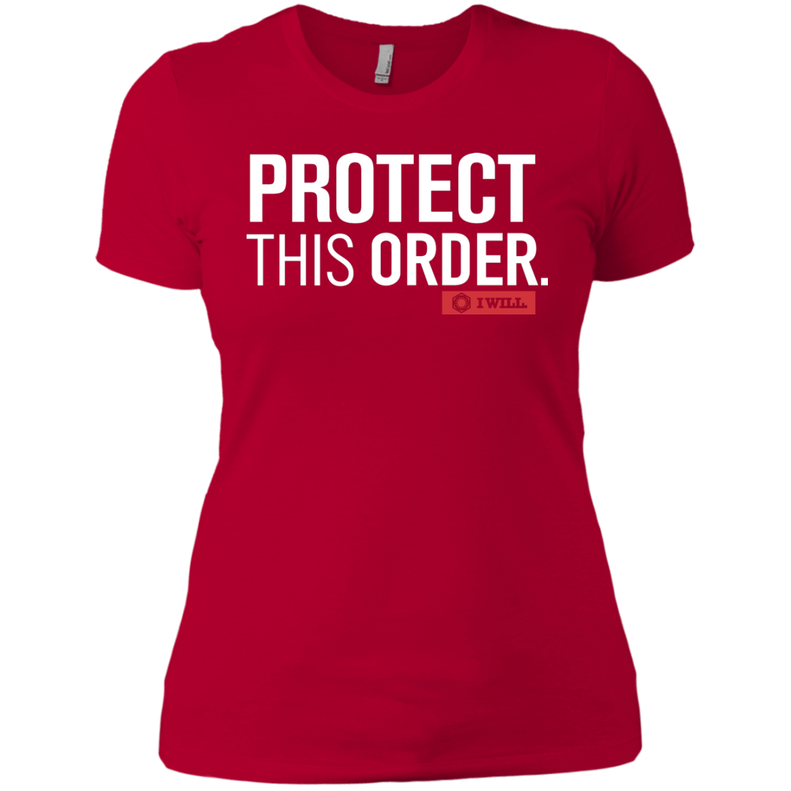 T-Shirts Red / X-Small Protect This Order Women's Premium T-Shirt