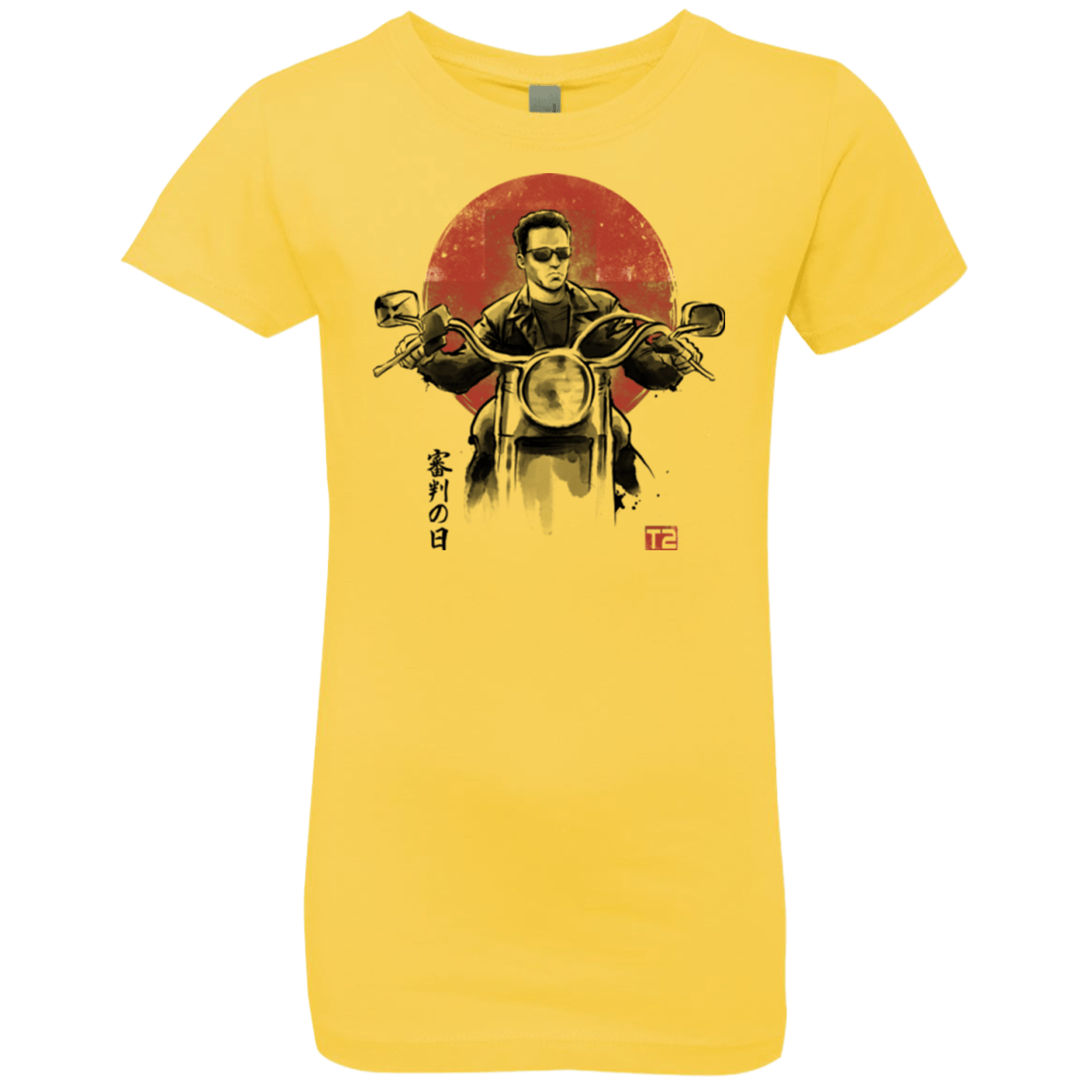 T-Shirts Vibrant Yellow / YXS Protector Girls Premium T-Shirt