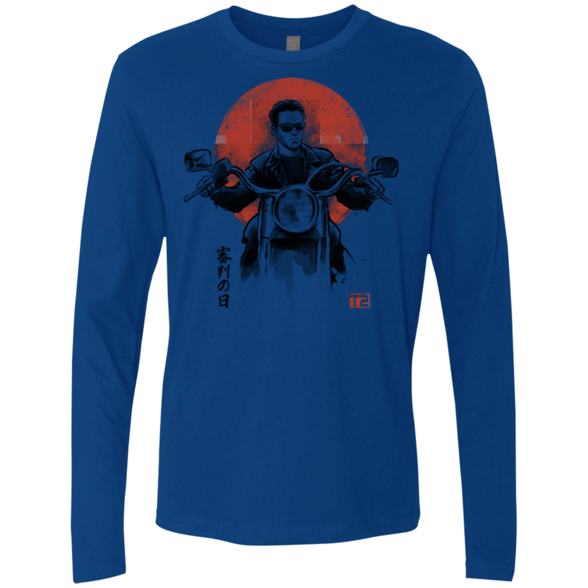 T-Shirts Royal / Small Protector Men's Premium Long Sleeve