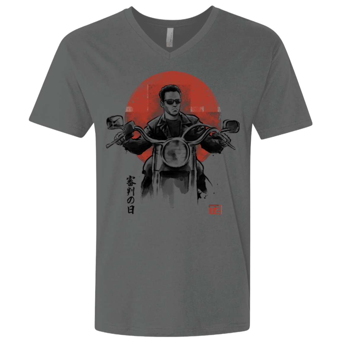 T-Shirts Heavy Metal / X-Small Protector Men's Premium V-Neck