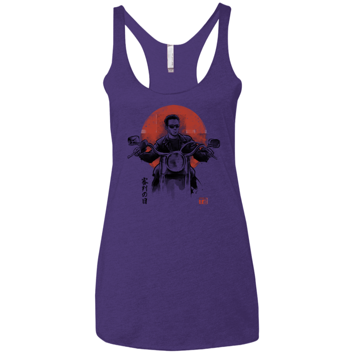 T-Shirts Purple Rush / X-Small Protector Women's Triblend Racerback Tank