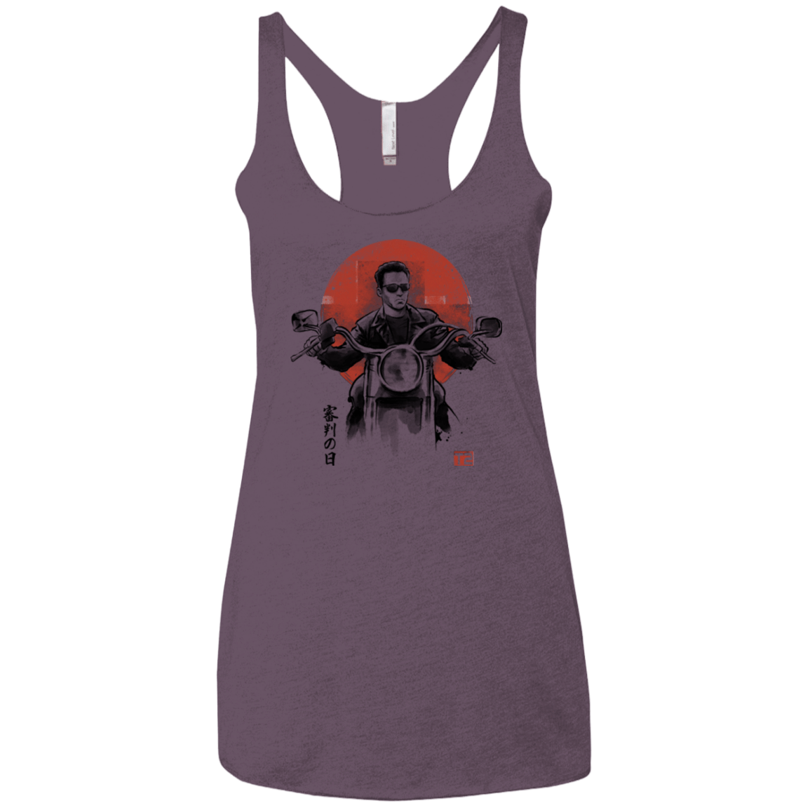 T-Shirts Vintage Purple / X-Small Protector Women's Triblend Racerback Tank