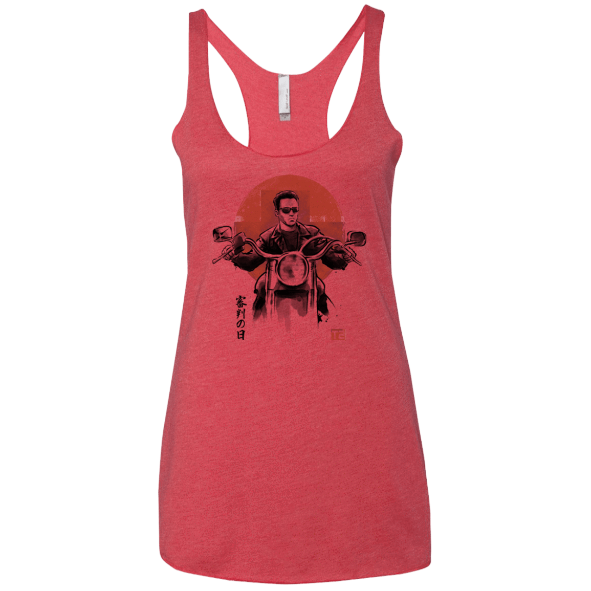 T-Shirts Vintage Red / X-Small Protector Women's Triblend Racerback Tank