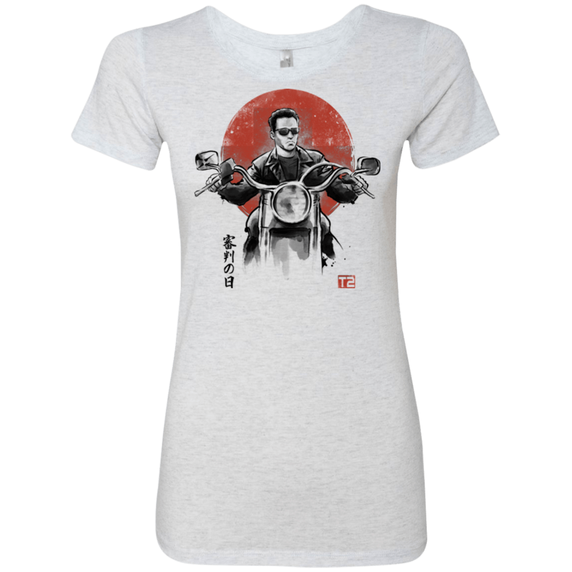 T-Shirts Heather White / Small Protector Women's Triblend T-Shirt