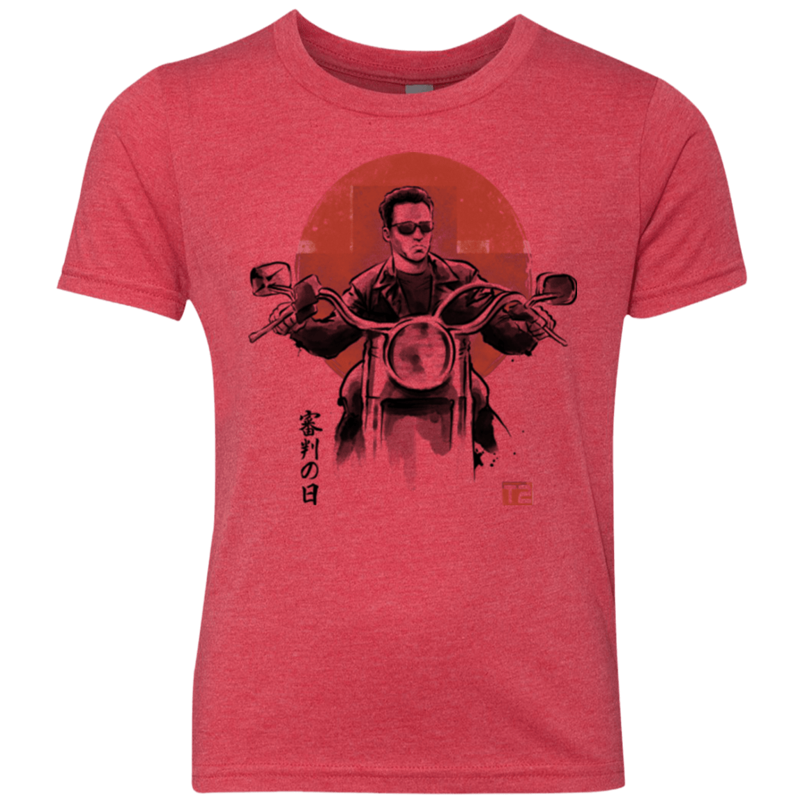 T-Shirts Vintage Red / YXS Protector Youth Triblend T-Shirt