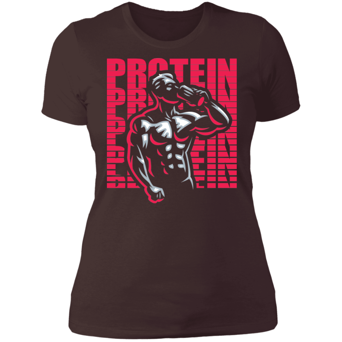 T-Shirts Dark Chocolate / S Protein Women's Premium T-Shirt