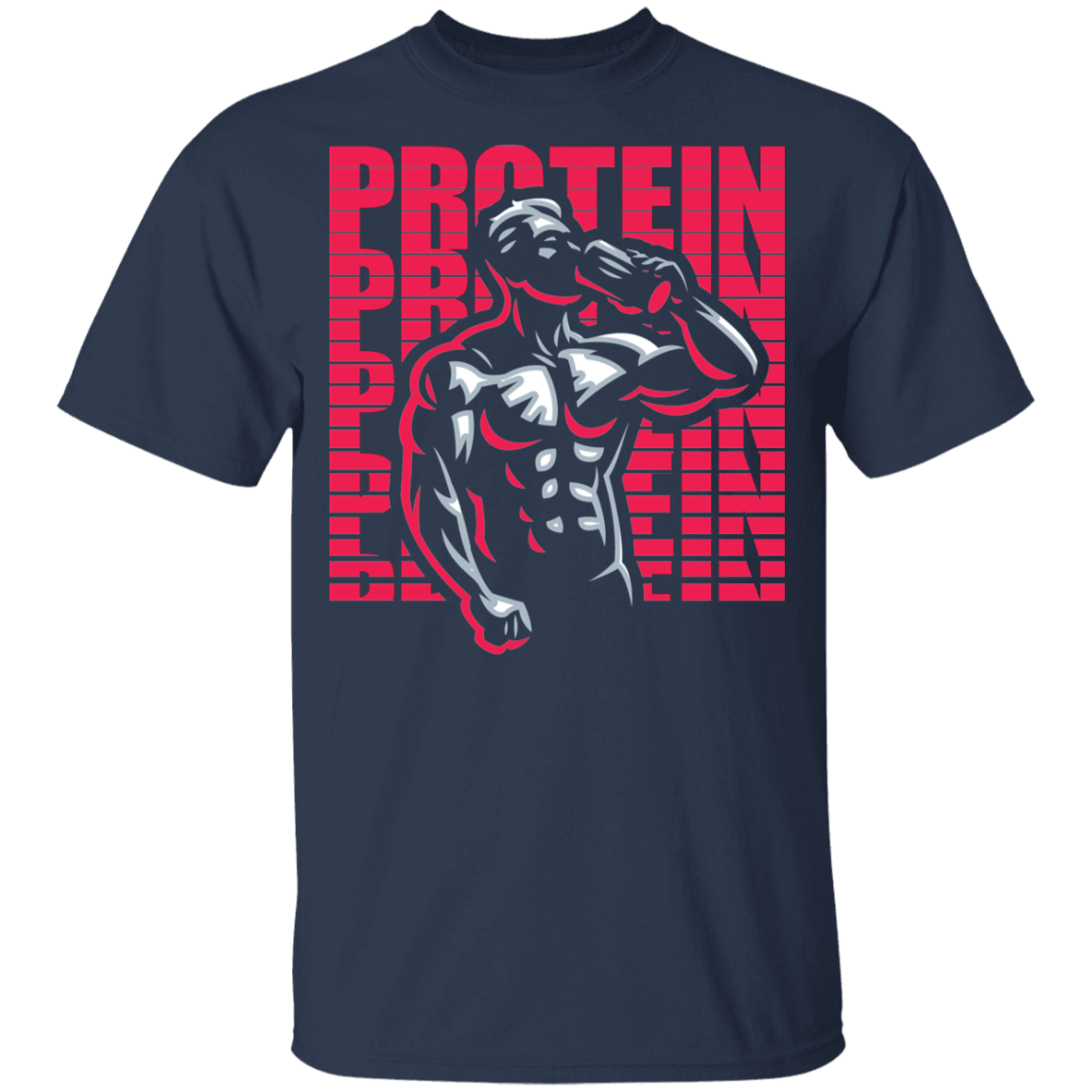 T-Shirts Navy / YXS Protein Youth T-Shirt