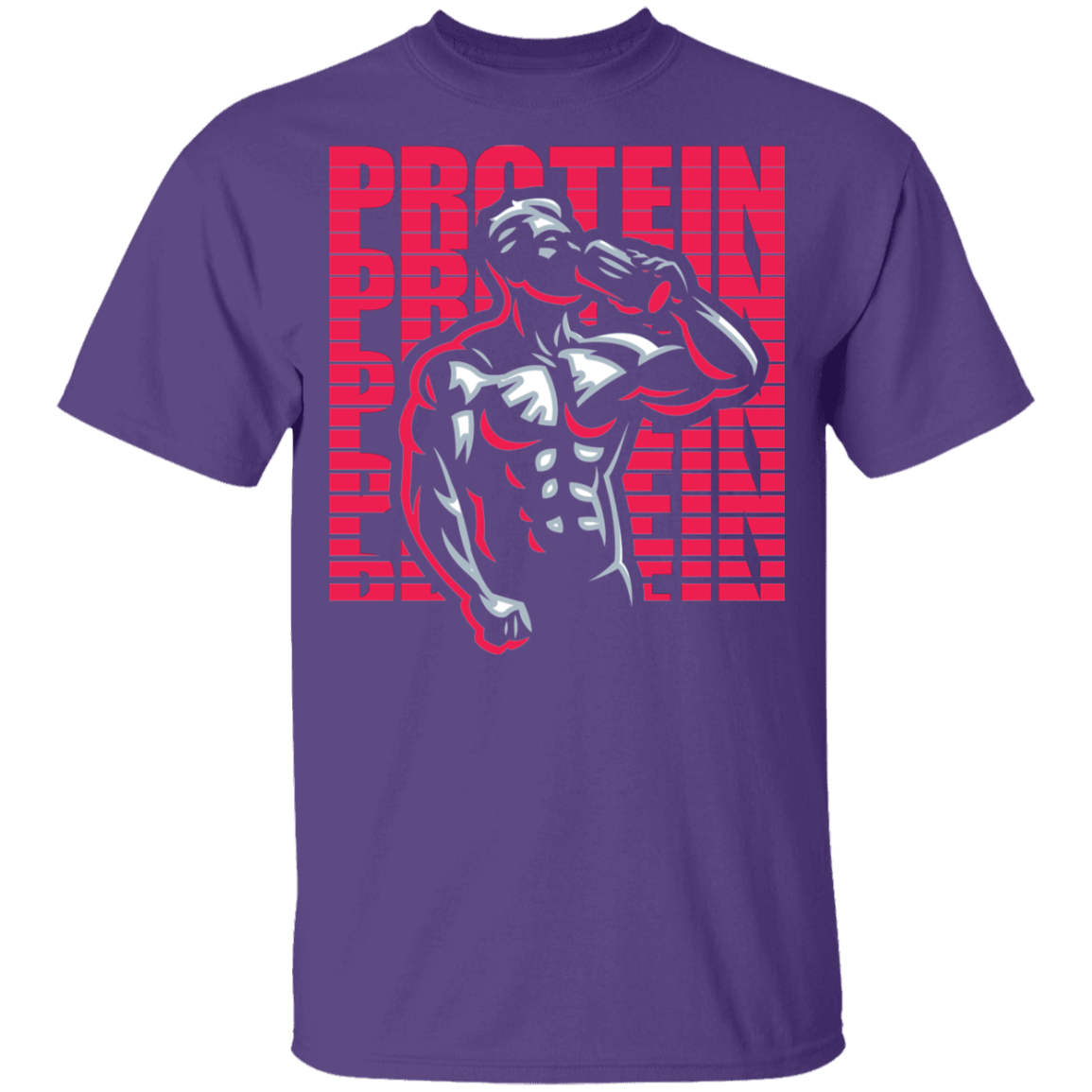 T-Shirts Purple / YXS Protein Youth T-Shirt