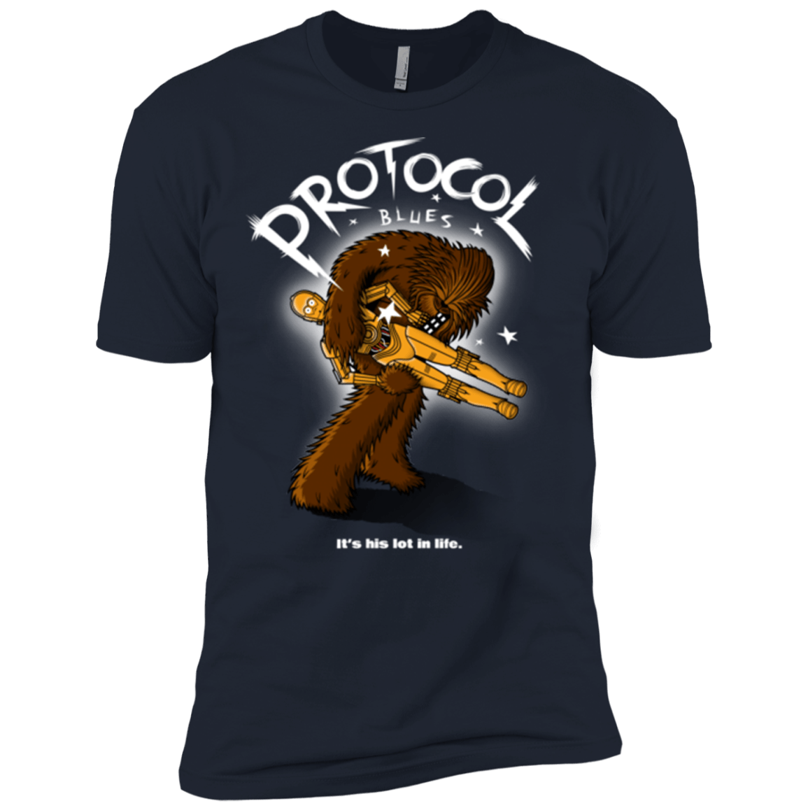 T-Shirts Midnight Navy / X-Small Protocol Blues Men's Premium T-Shirt