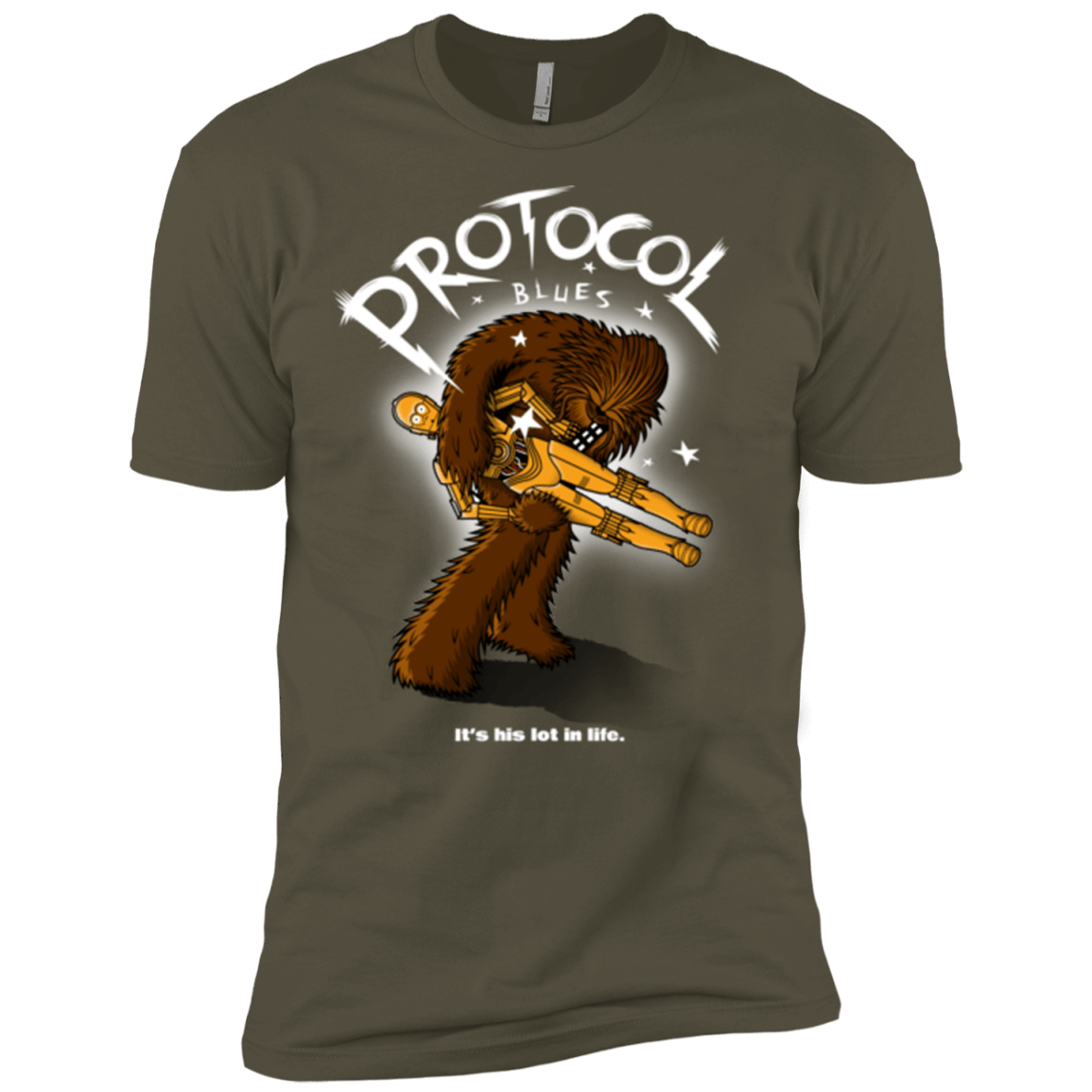 T-Shirts Military Green / X-Small Protocol Blues Men's Premium T-Shirt