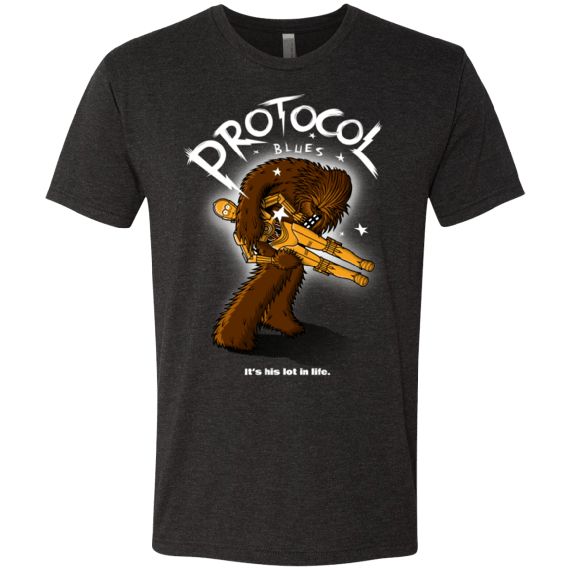 T-Shirts Vintage Black / Small Protocol Blues Men's Triblend T-Shirt