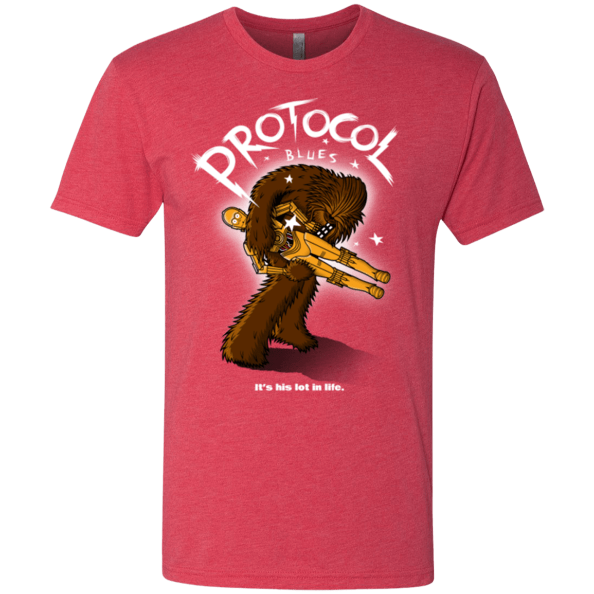 T-Shirts Vintage Red / Small Protocol Blues Men's Triblend T-Shirt