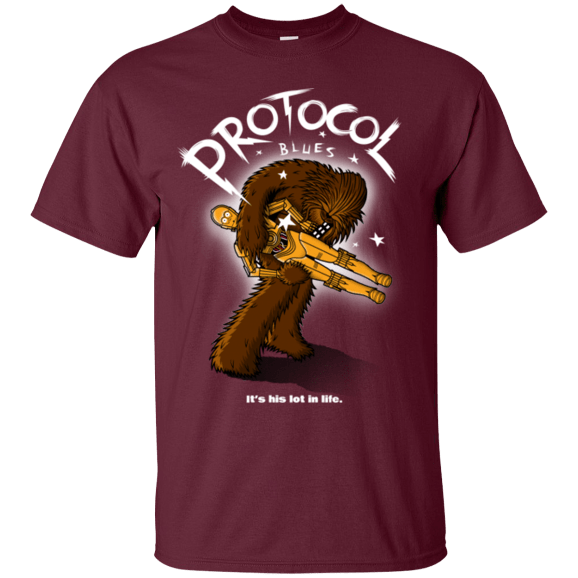 T-Shirts Maroon / Small Protocol Blues T-Shirt