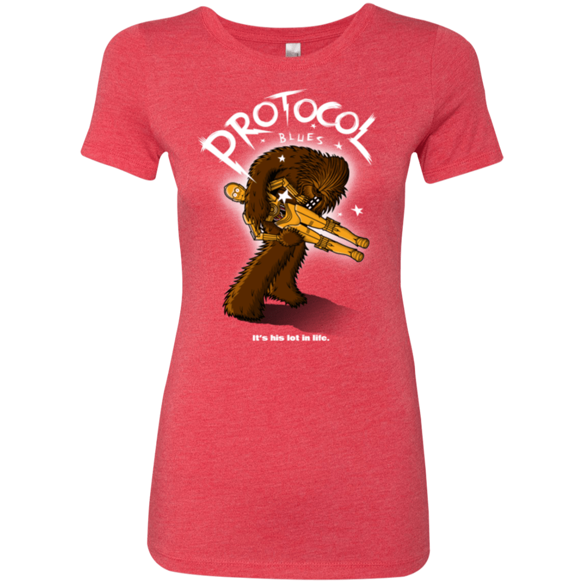 T-Shirts Vintage Red / Small Protocol Blues Women's Triblend T-Shirt