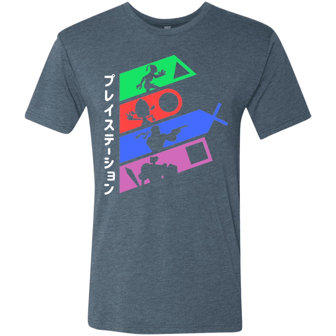 T-Shirts Indigo / S PSX v2 Men's Triblend T-Shirt