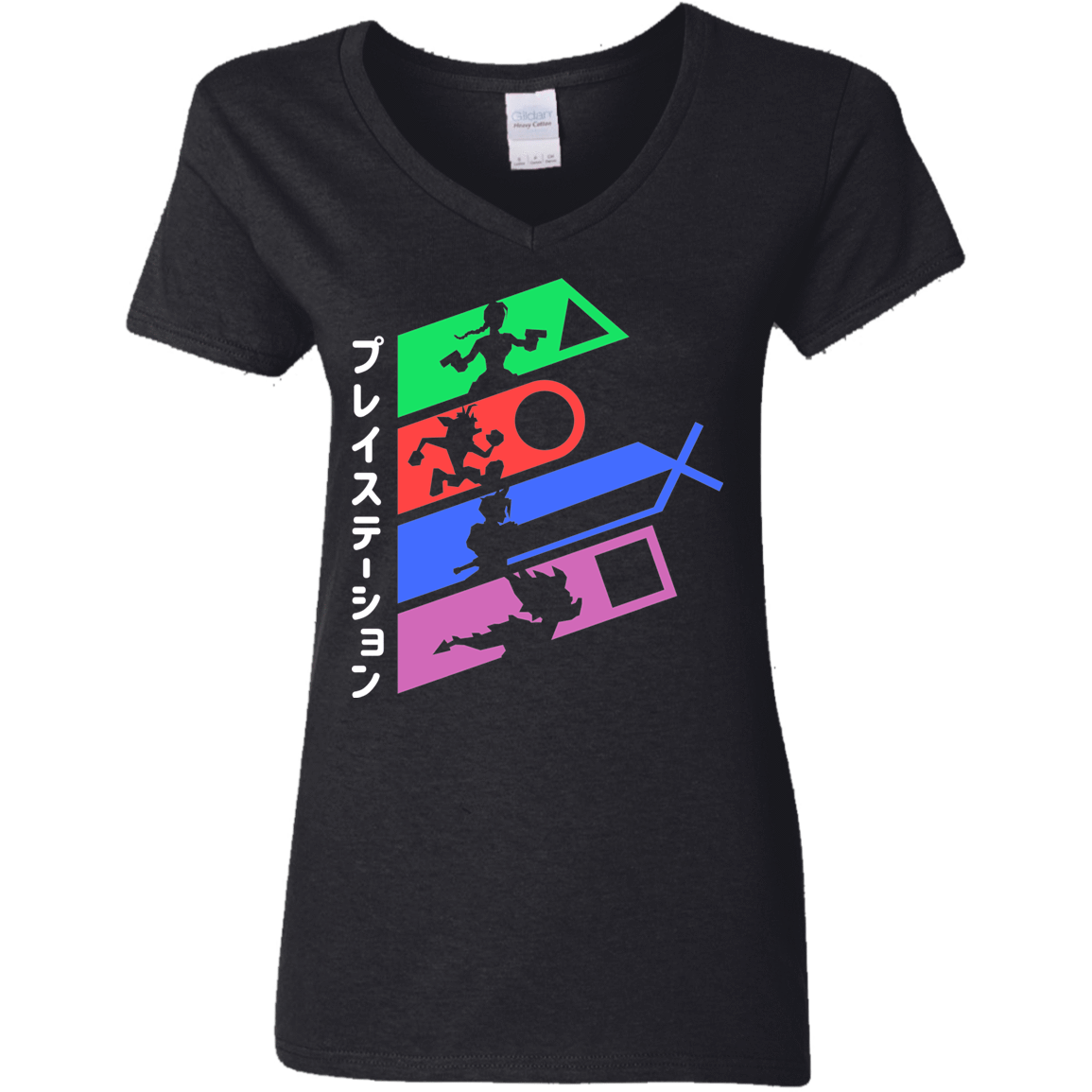 T-Shirts Black / S PSX Women's V-Neck T-Shirt