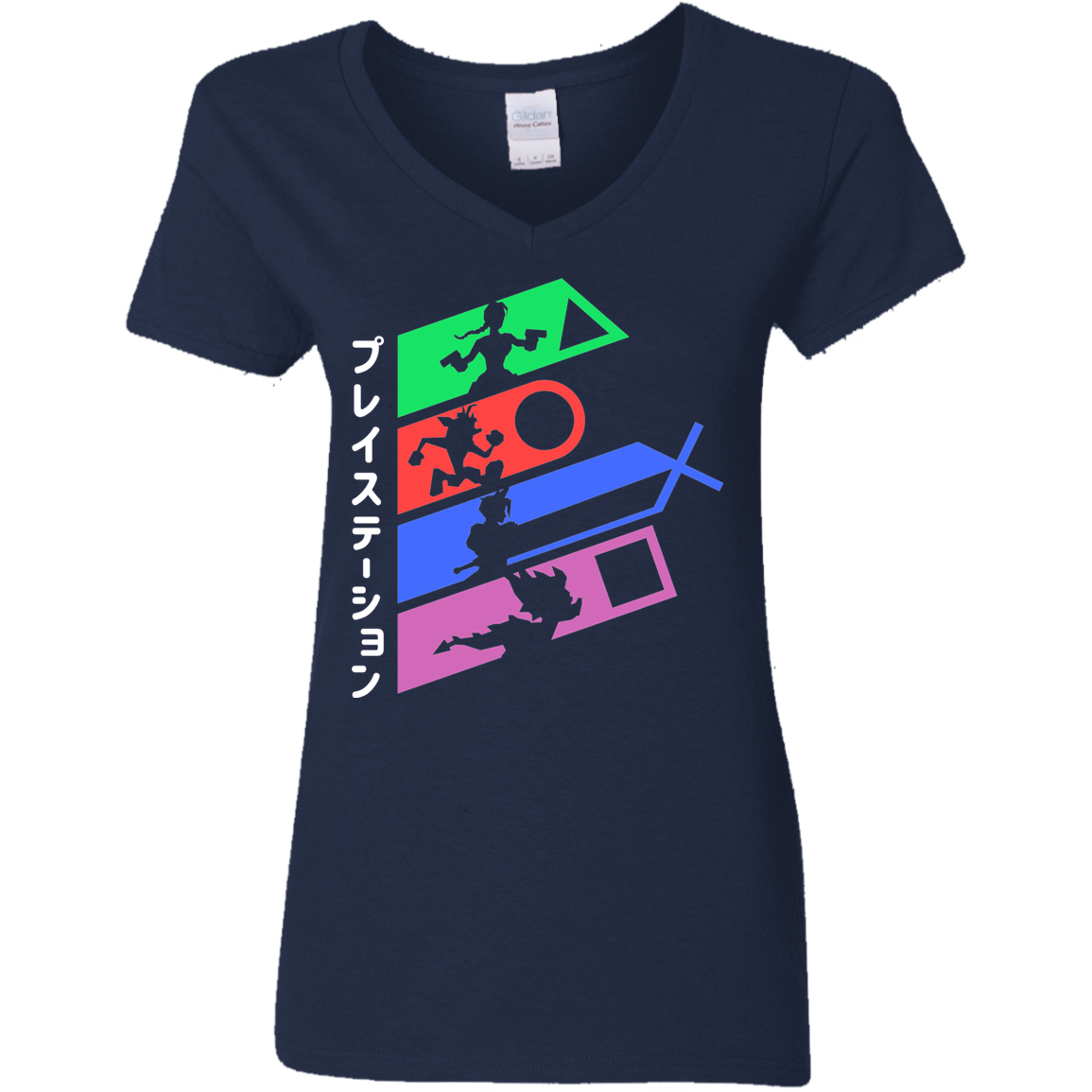 T-Shirts Navy / S PSX Women's V-Neck T-Shirt