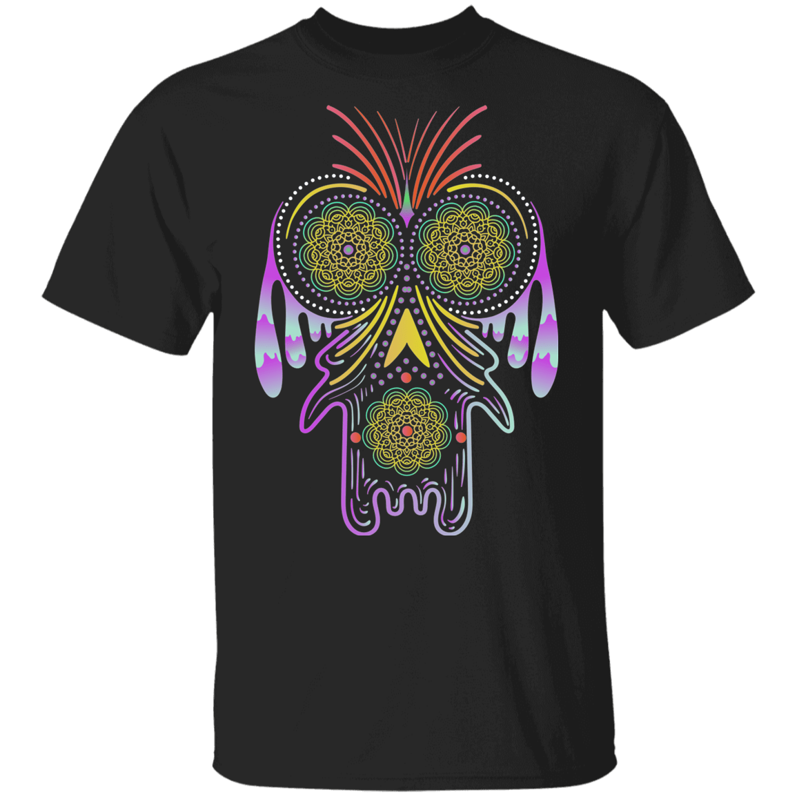 T-Shirts Black / YXS Psychedelic Monster Youth T-Shirt