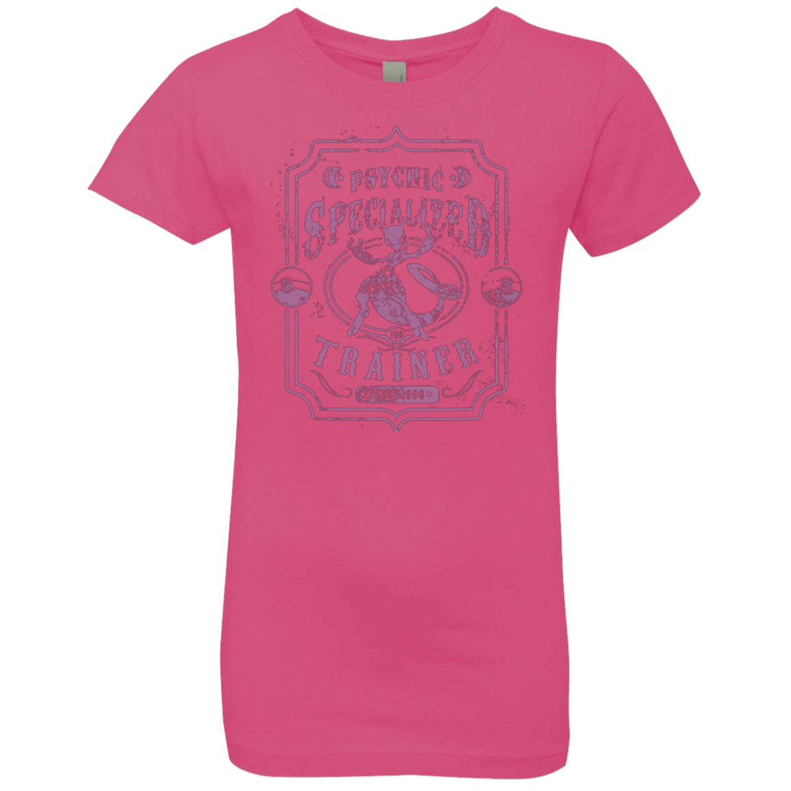 T-Shirts Hot Pink / YXS Psychic Specialized Trainer 2 Girls Premium T-Shirt