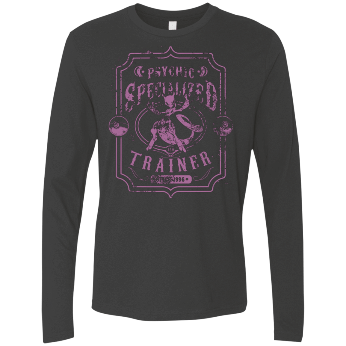 T-Shirts Heavy Metal / Small Psychic Specialized Trainer 2 Men's Premium Long Sleeve