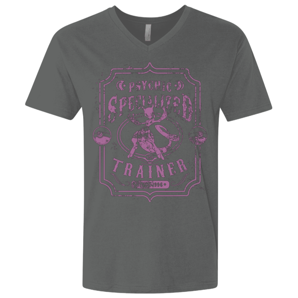 T-Shirts Heavy Metal / X-Small Psychic Specialized Trainer 2 Men's Premium V-Neck