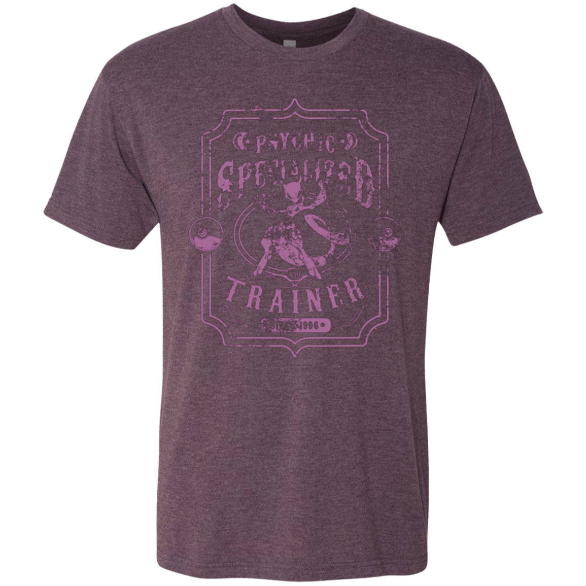 T-Shirts Vintage Purple / Small Psychic Specialized Trainer 2 Men's Triblend T-Shirt