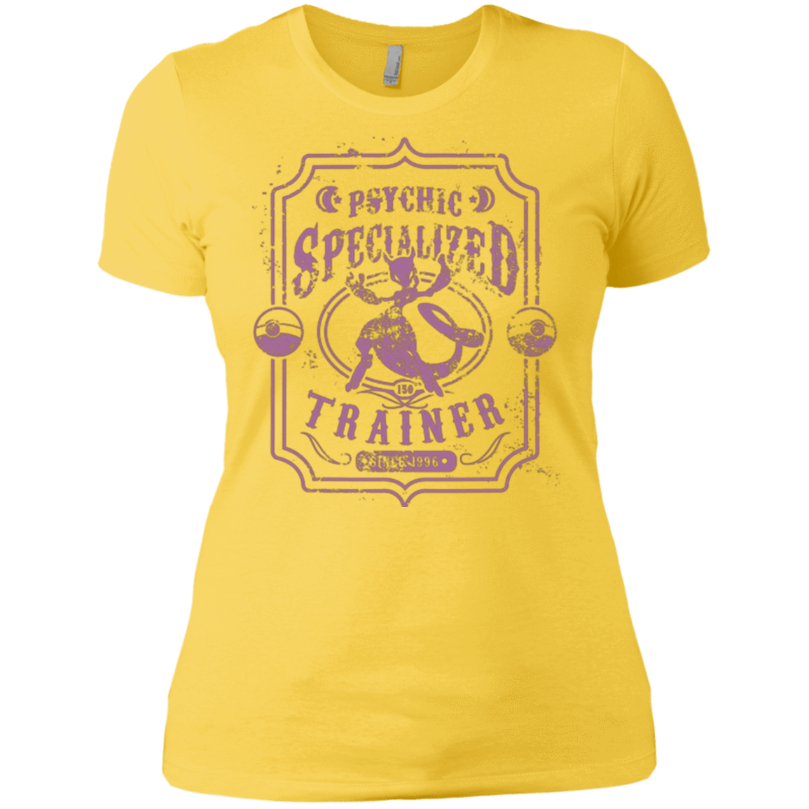 T-Shirts Vibrant Yellow / X-Small Psychic Specialized Trainer 2 Women's Premium T-Shirt
